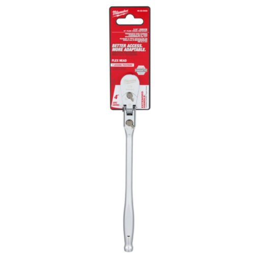 Milwaukee 48229009 229mm (9") 1/4" Flex Head Extended Ratchet - Image 5