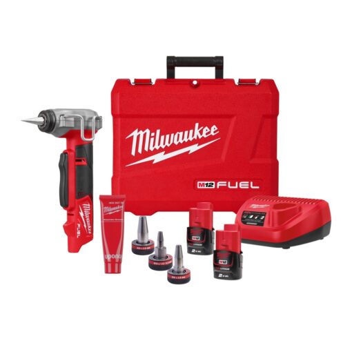 Milwaukee M12FPXPI10202C 12V FUEL UPONOR Q&E Cordless Expansion Tool Combo Kit