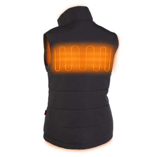 Milwaukee M12HPVWBLACK20 12V Black AXIS Heated Women's Vest (Skin Only) - Image 8