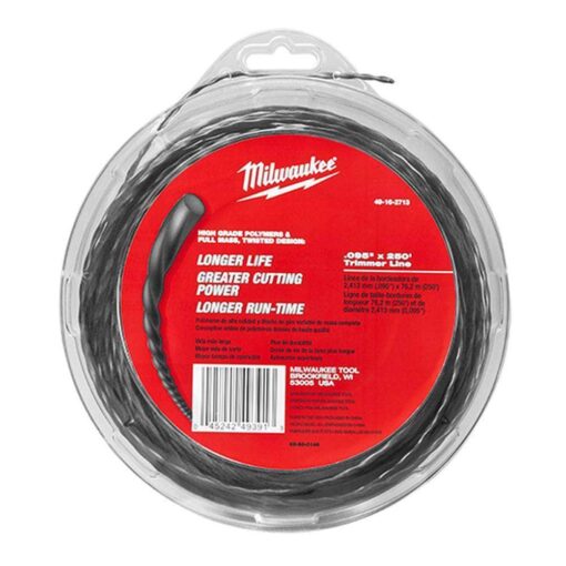 Milwaukee 49162713 2.4mm x 76m Line Trimmer Cable