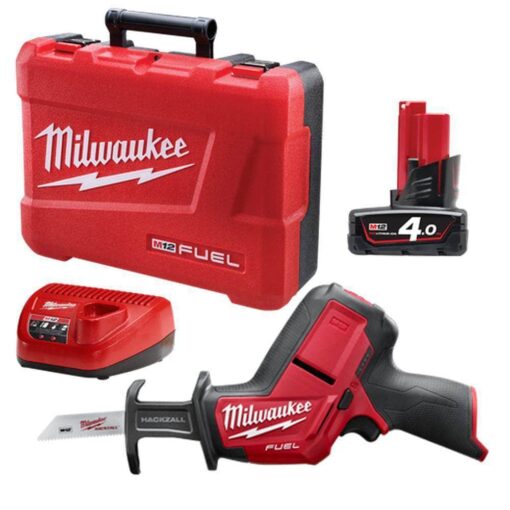 Milwaukee M12CHZ-401C 12V 4.0Ah FUEL Cordless Reciprocating Saw Kit